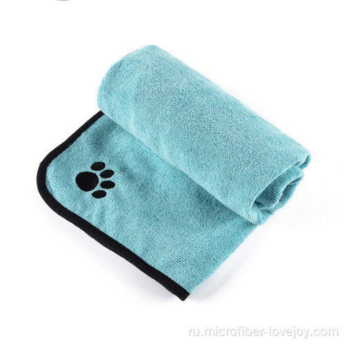 Абсорбирующие микрофибры для сушки ванн полотенца для собак